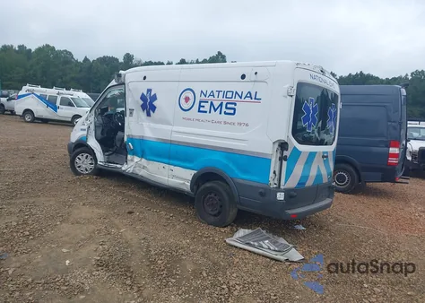 2018 Ford Transit-250 z USA, uszkodzony, nr VIN 1FDYR2CM7JKB33276